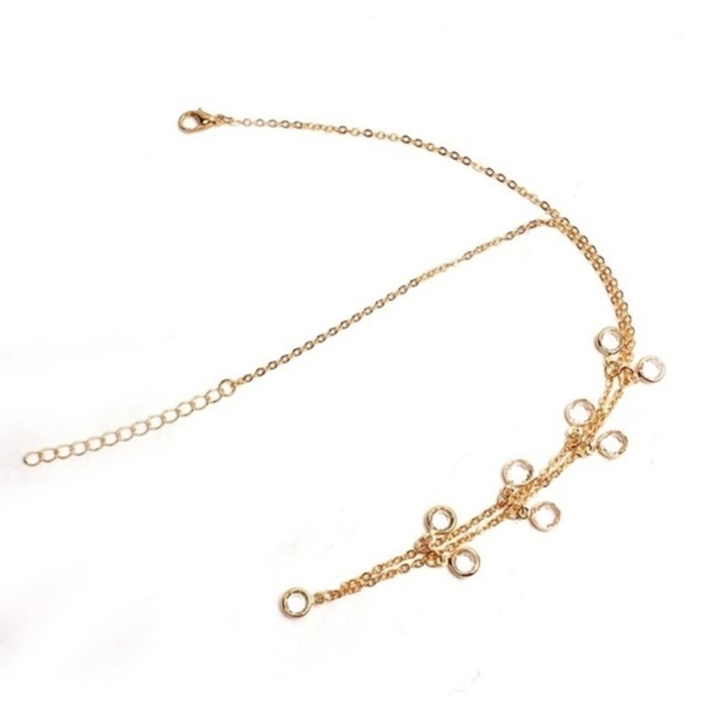 3/$30 💛 Rhinestone Choker Necklace - Picture 4 of 5